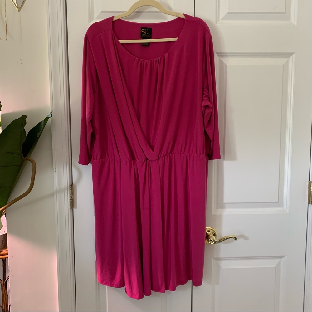Serena Williams Signature Statement Pink Dress 2X